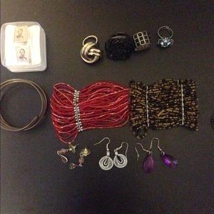 Jewelry bundle!Rings,earrings,bracelets, cufflinks